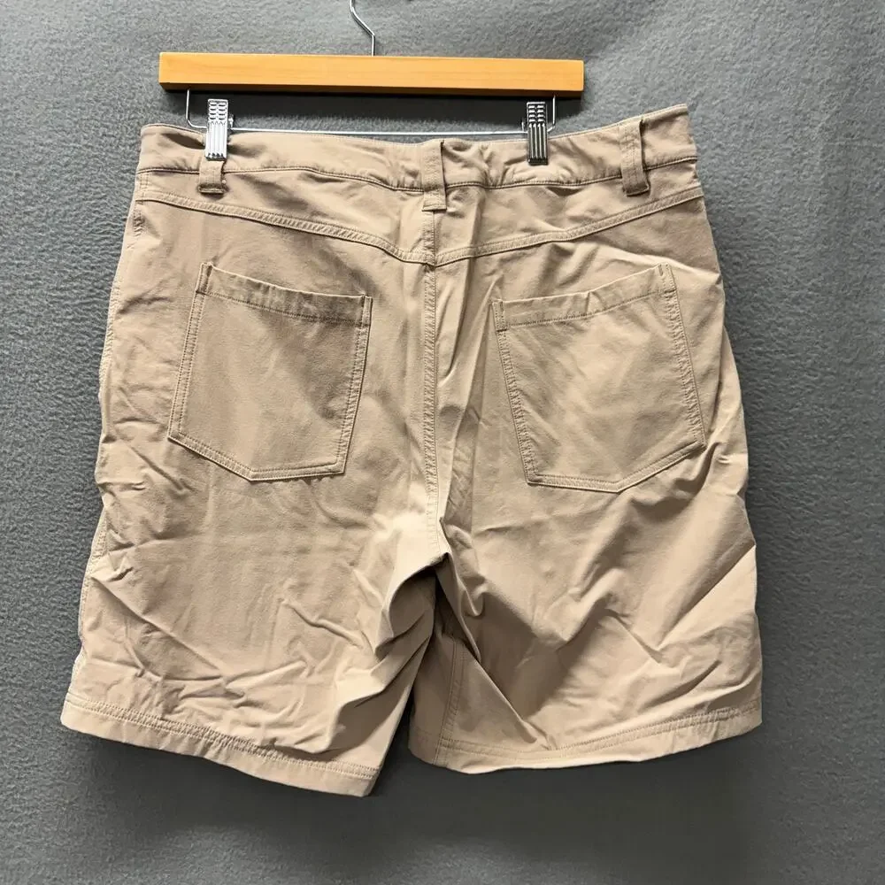 The‎ North Face Cargo Shorts Nylon Blend Hiking Gorpcore Tan Mens 36 (36x10)
